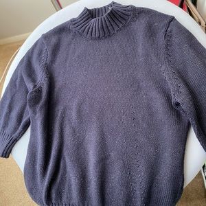 Ann Taylor navy blue sweater